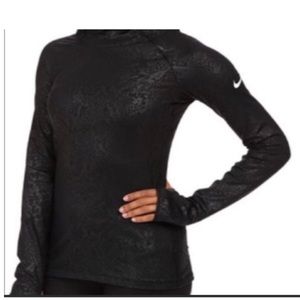 Nike Dri-Fit Side Quarter Zip - Black Snake Skin